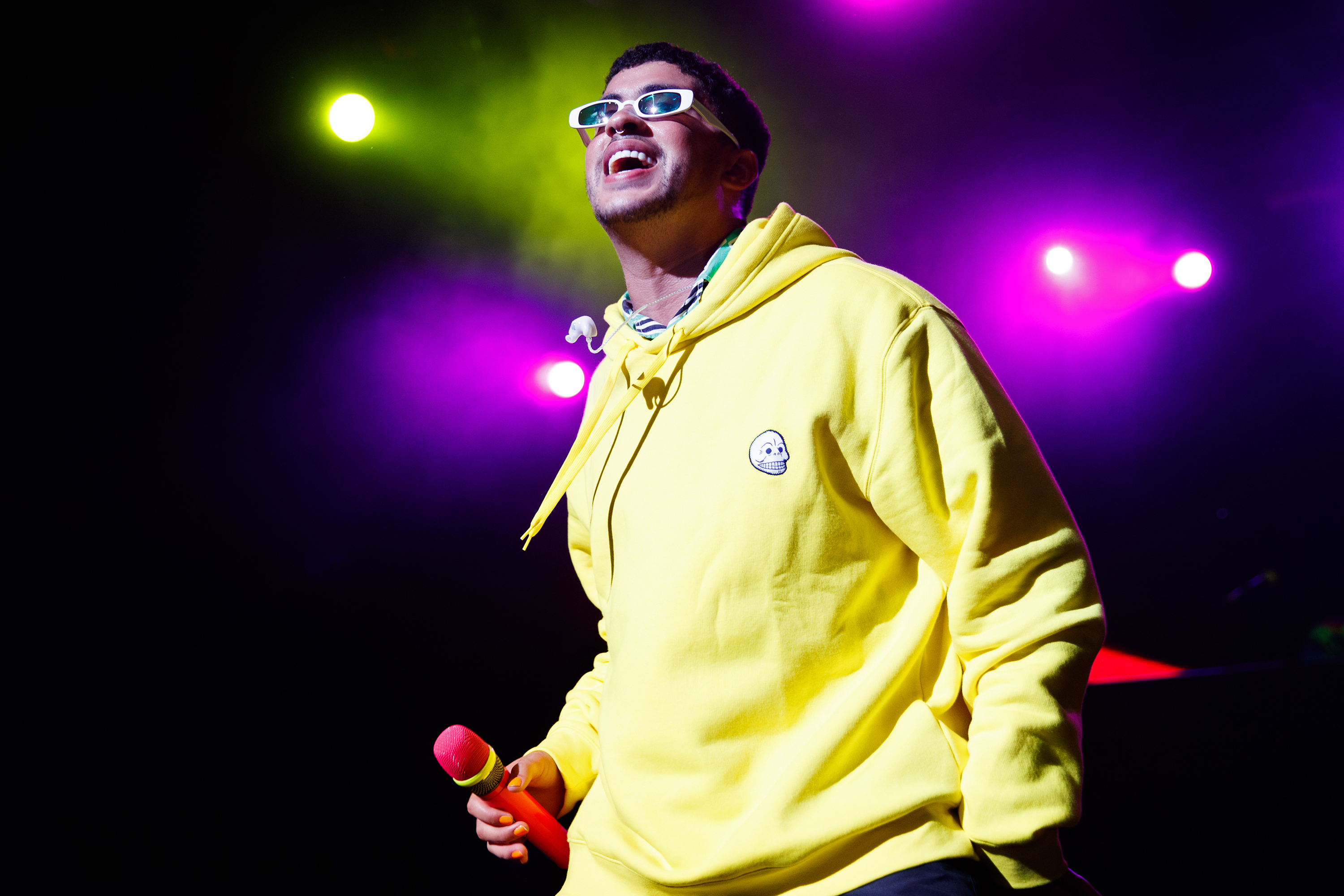 Bad Bunny Performs At O2 Forum Kentish Town