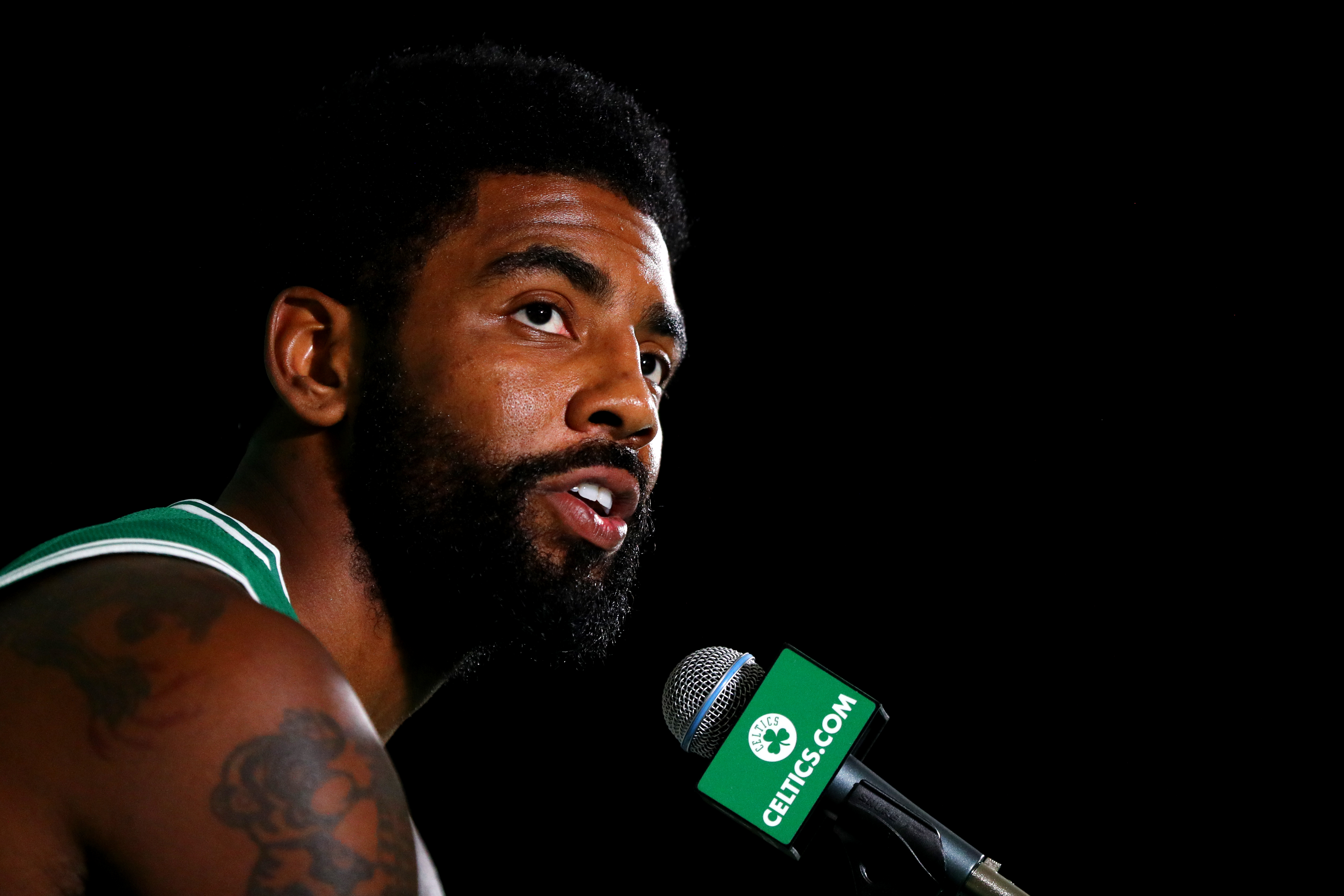 Kyrie Irving's Media Day Comments Give Celtic's Fans Hope