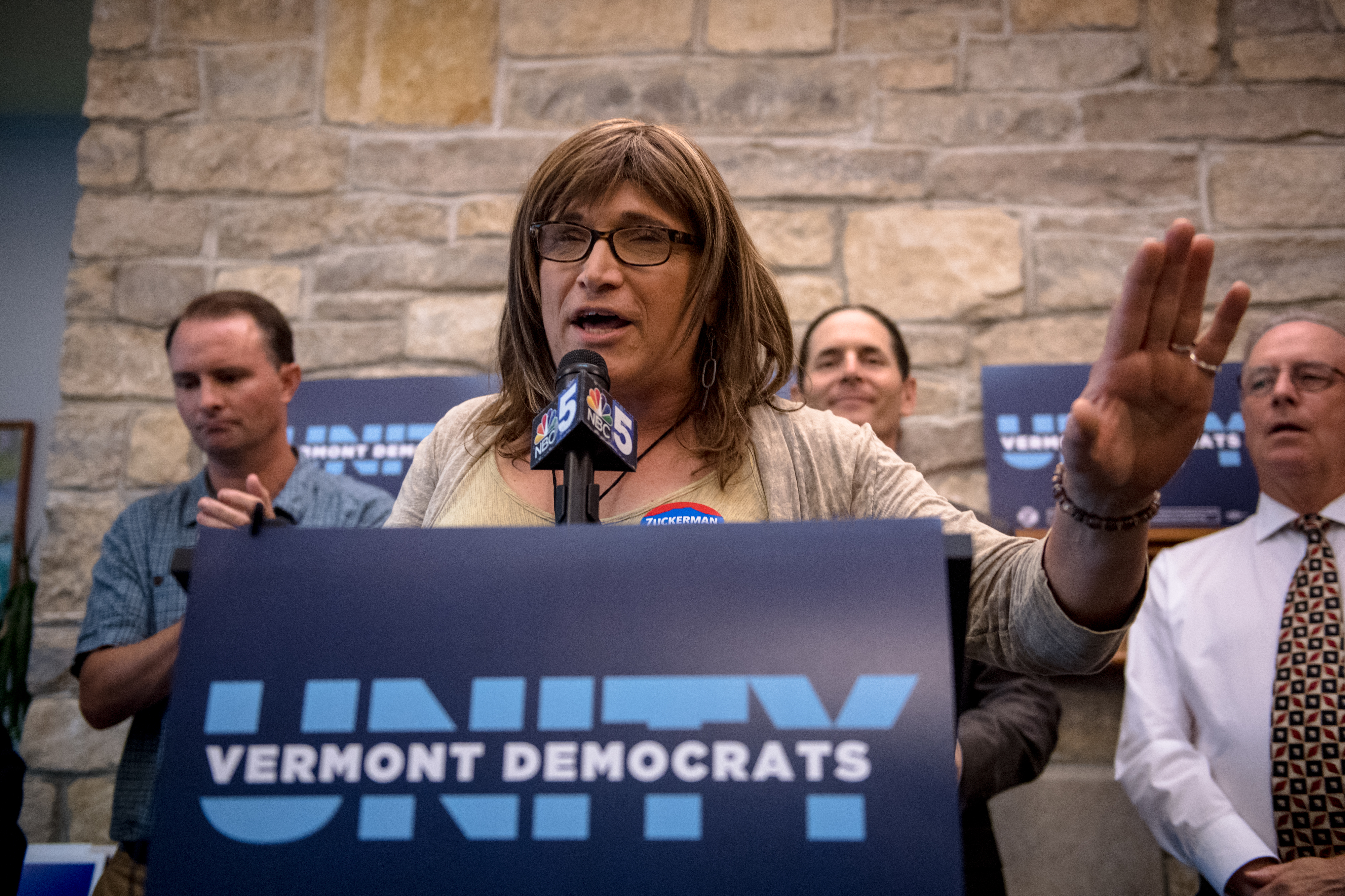 Transgender Gubernatorial Candidate Christine Hallquist Wins Democratic Primary, Will Face Incumbent GOP Governor Scott In Nov.