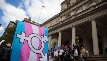 Rally Held In Support Of Transgender Community