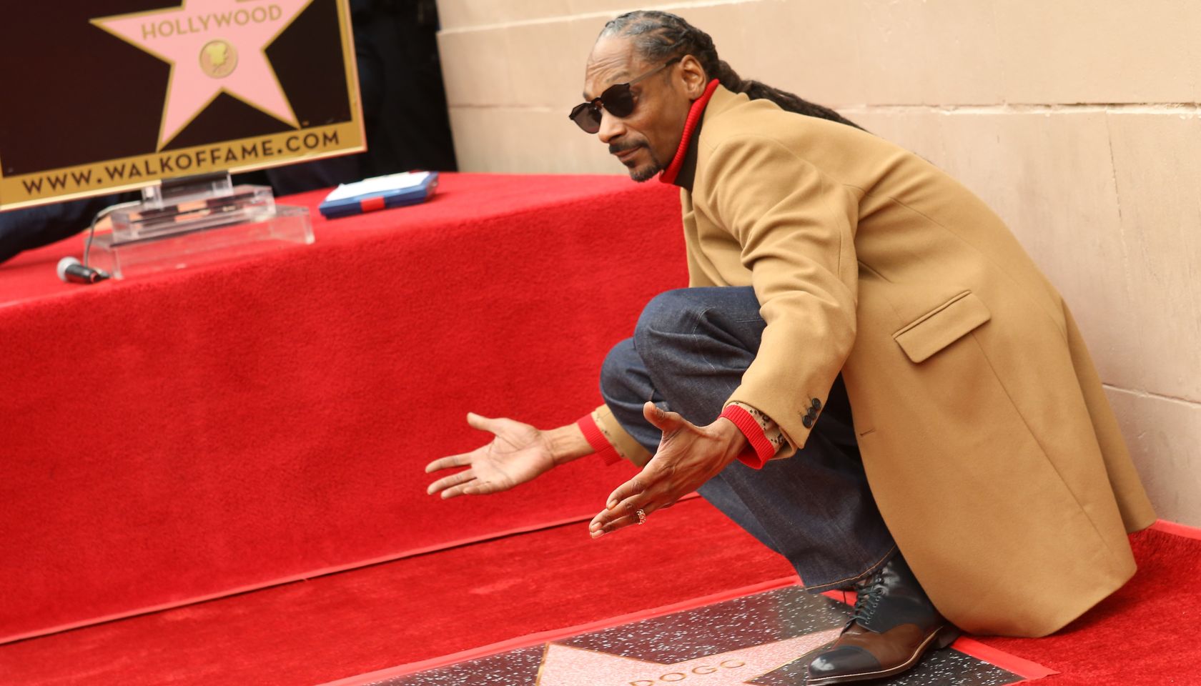Snoop Dogg Honored With Star On The Hollywood Walk Of Fame