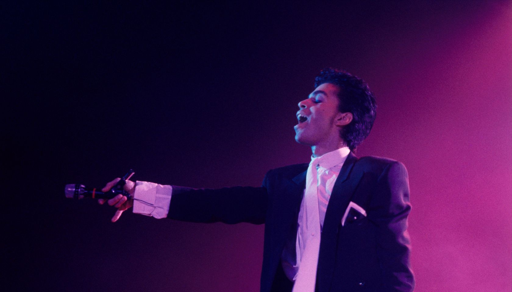 Prince sur scène à Paris