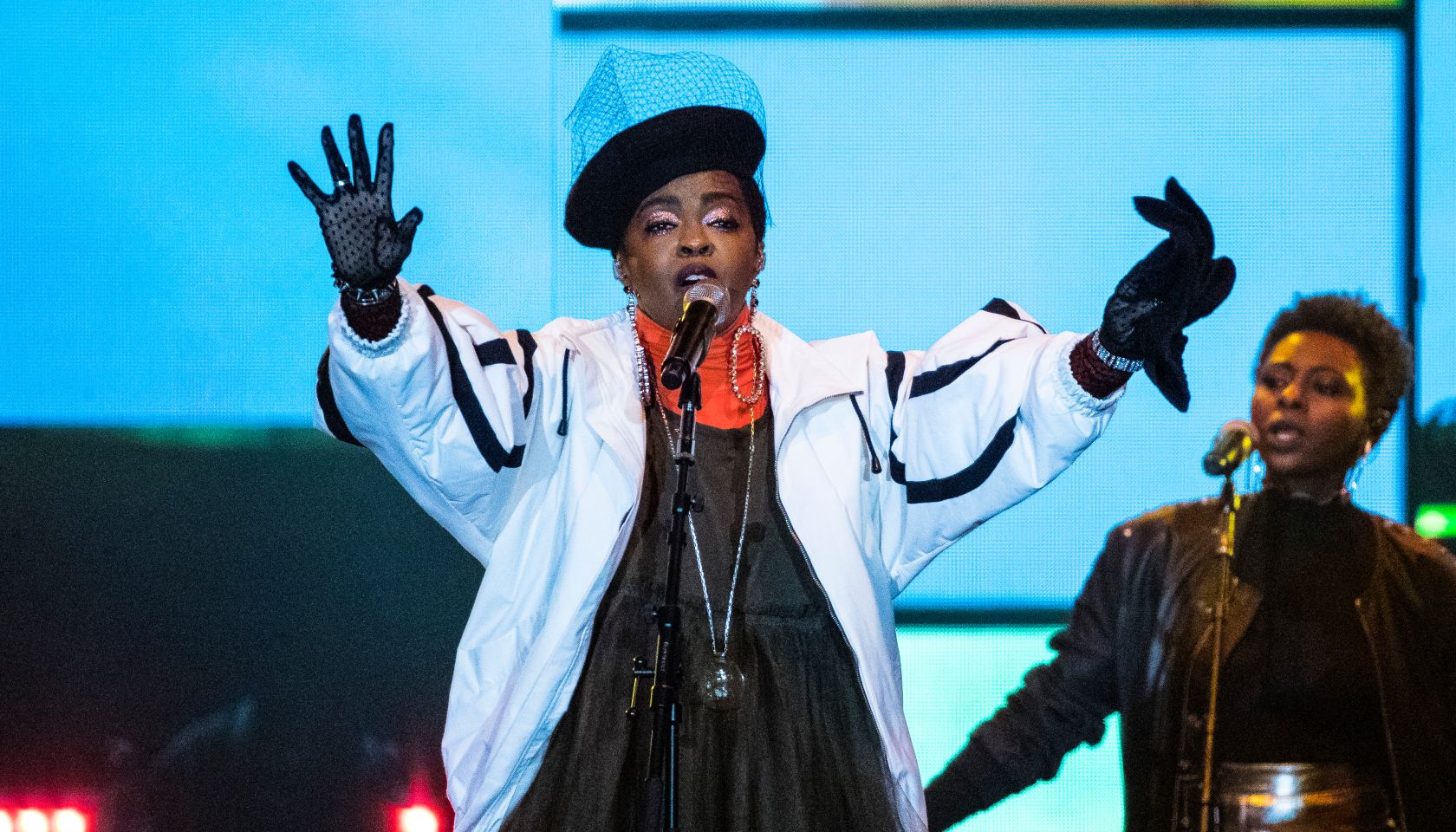 Lauryn Hill Performs in Concert in Stockholm
