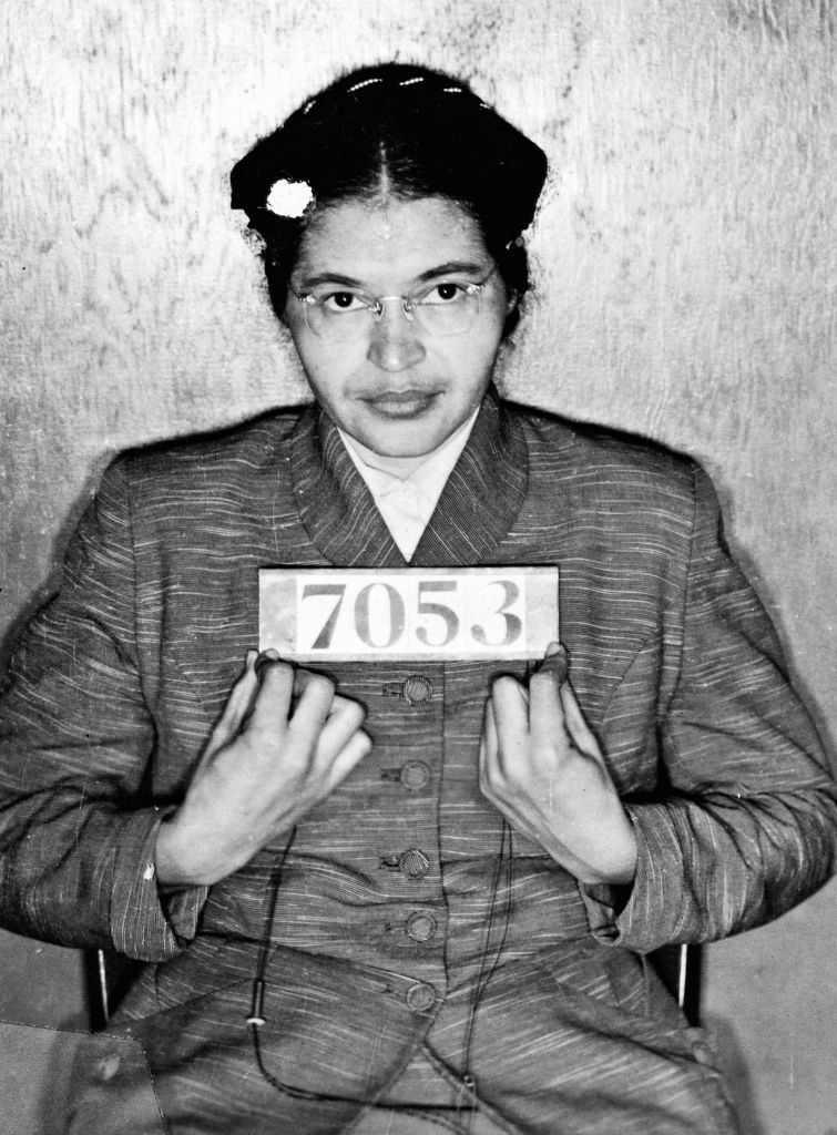 Rosa Parks Mug Shot.
