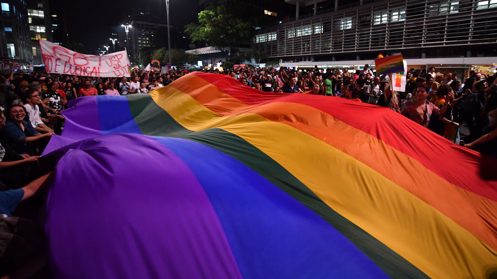 BRAZIL-RIGHTS-GAY-DEMO