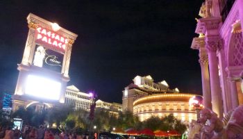 The Ceasars Palace Hotel and Casino in Las Vegas
