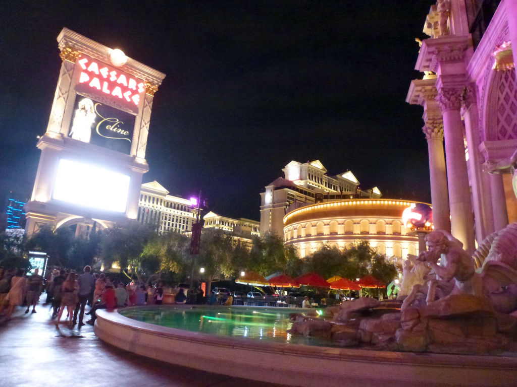 The Ceasars Palace Hotel and Casino in Las Vegas