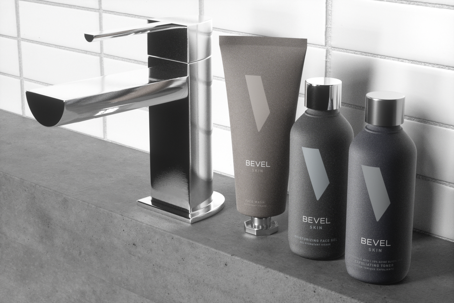 bevel face wash