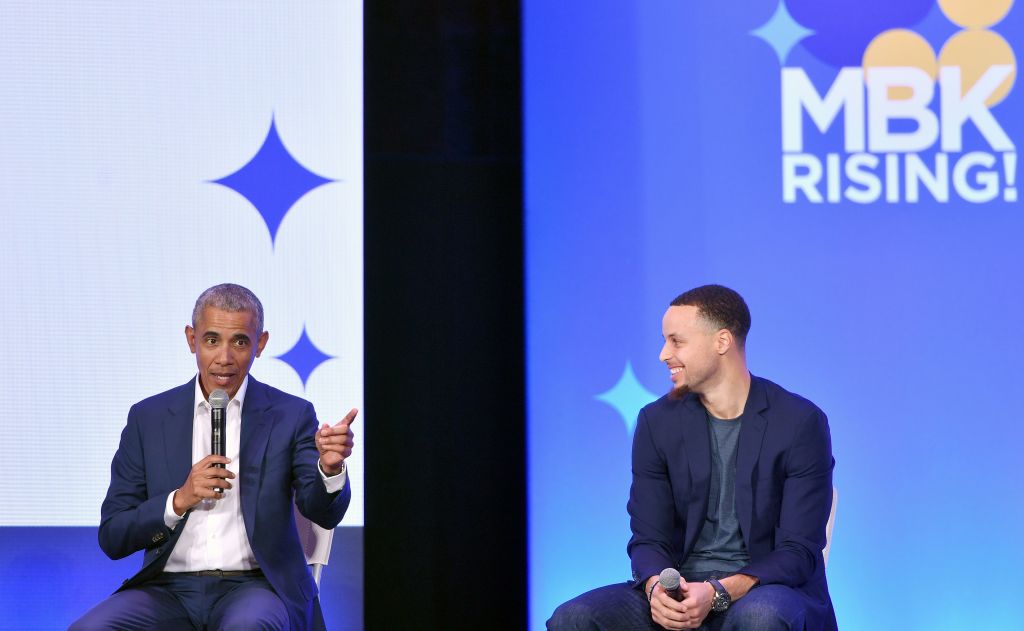 Barack Obama Jokes He Is The Secret To Steph Curry's Success