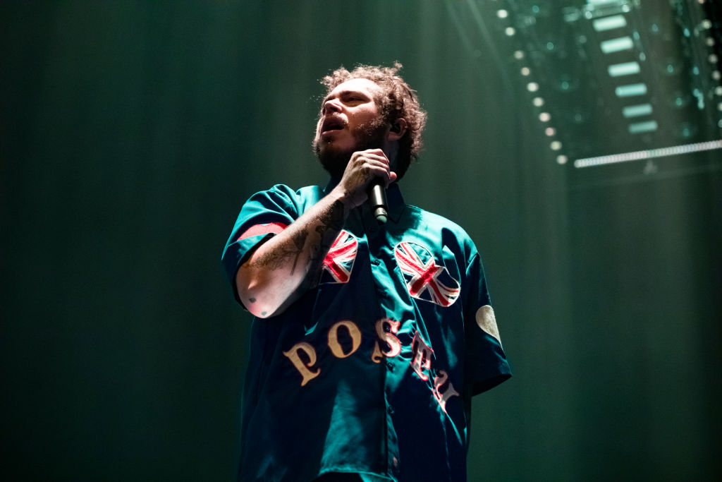 Post Malone Performs At Arena Manchester