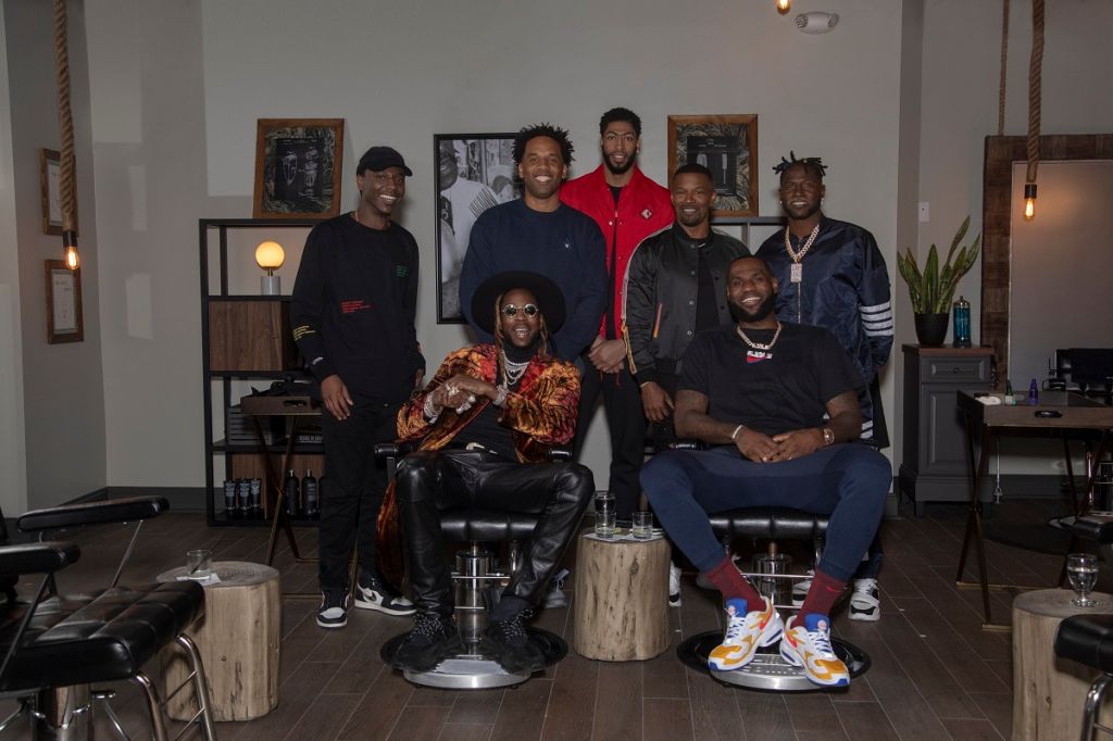 HBO's The Shop - LeBron and group