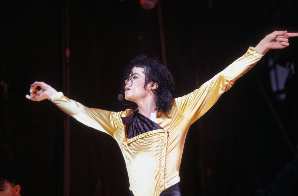 Michael Jackson en concert à Rotterdam en 1992