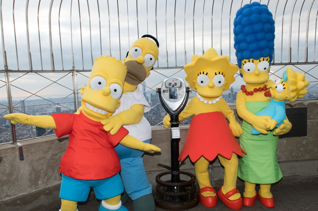 Empire State Building Celebrates 30th Anniversary Of 'The Simpsons'