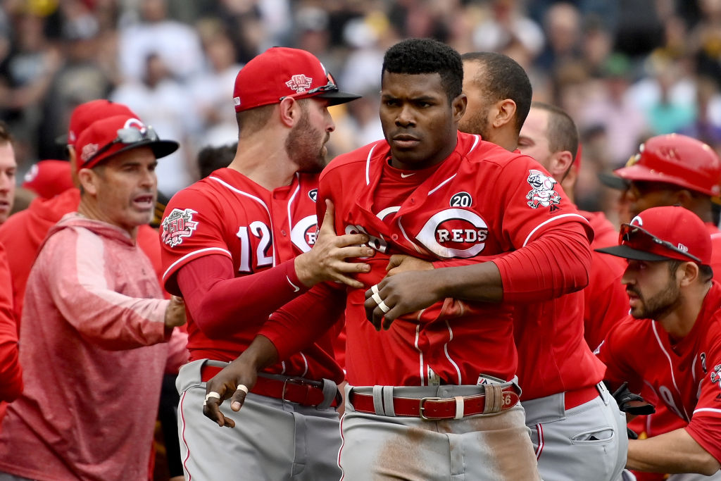 Yasiel Puig Tried To Fight The Entire Pittsburgh Pirates Team