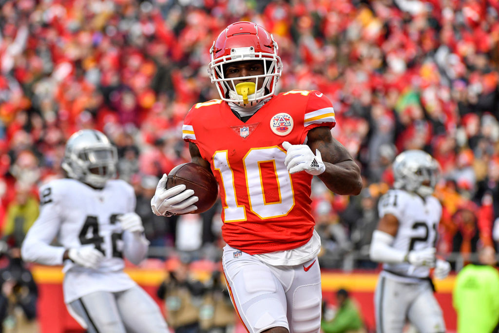 Andy Reid as Tyreek Hill joins Chiefs for offseason workouts