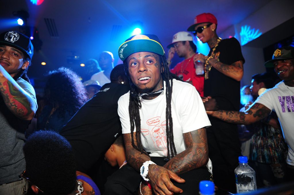 Lil Wayne Visits Club Compound
