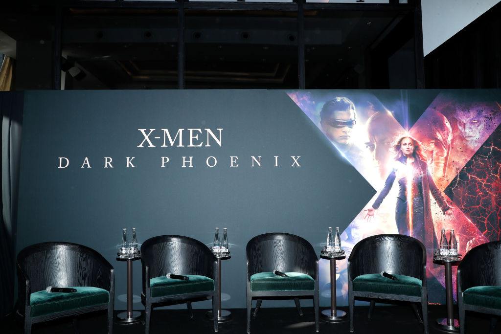 "X-Men Dark Phoenix" : Photocall At Cafe De L'Homme In Paris