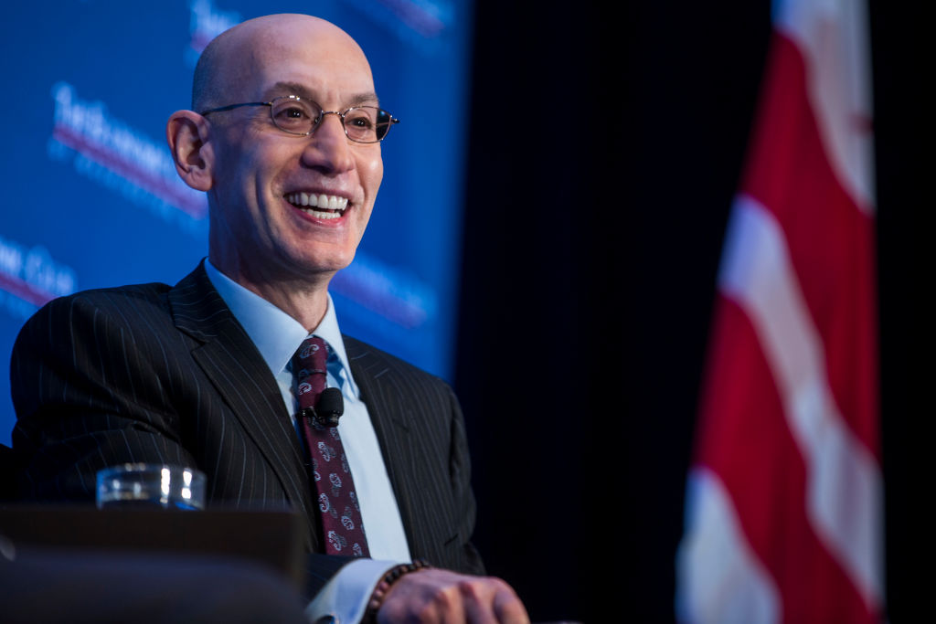 NBA Commissioner Adam Silver Discusses The State Of The NBA And Professional Sports