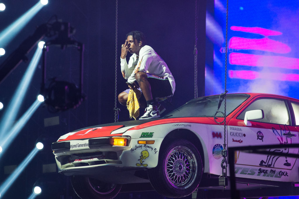 A$AP Rocky Performs At Le Zenith
