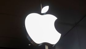 American multinational technology company Apple store and...
