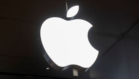 American multinational technology company Apple store and...