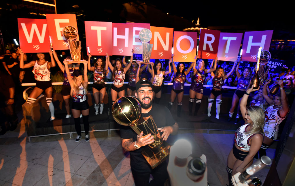 The Toronto Raptors Head To Wynn Las Vegas To Celebrate NBA Championship Win At XS Nightclub With Drake And The Chainsmokers