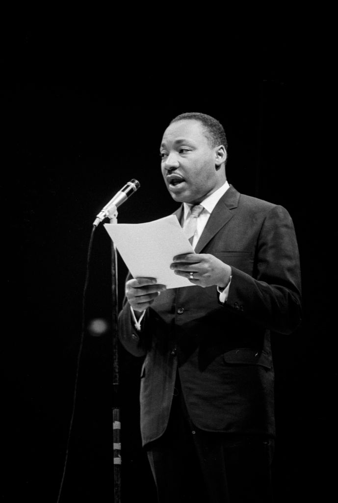 Martin Luther King à Paris en 1966