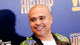 Irv Gotti attends the Growing Up Hip Hop, New York and...