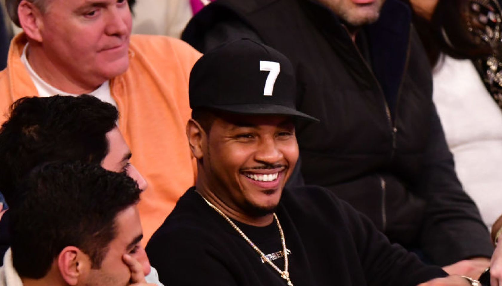 Celebrities Attend Miami Heat v New York Knicks