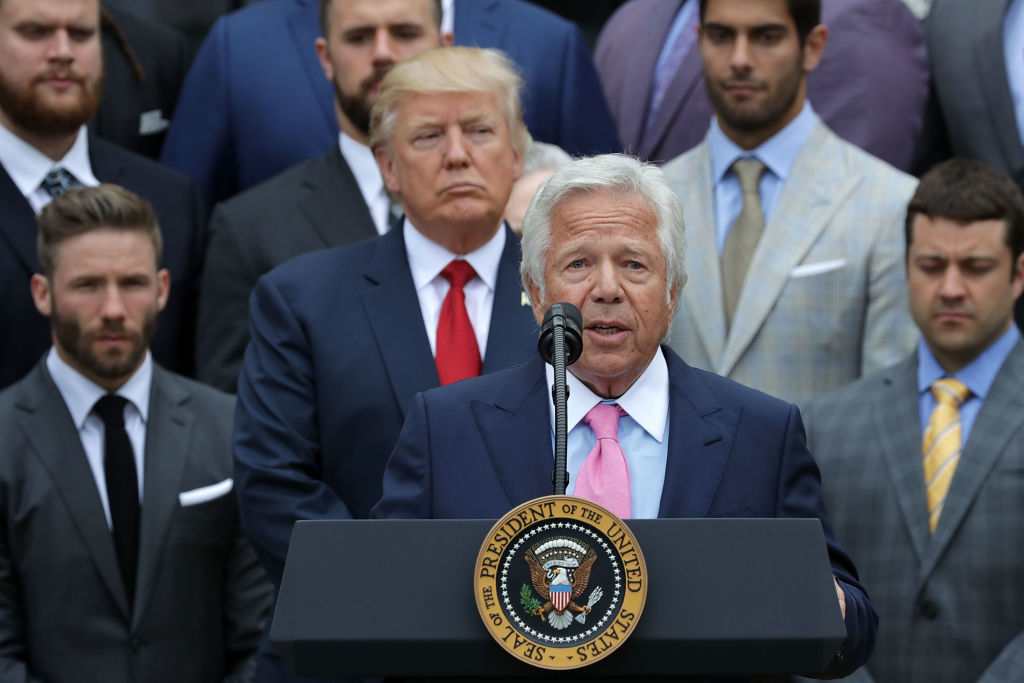 Robert Kraft Called Out Donald Trump For His Stance On Kneeling