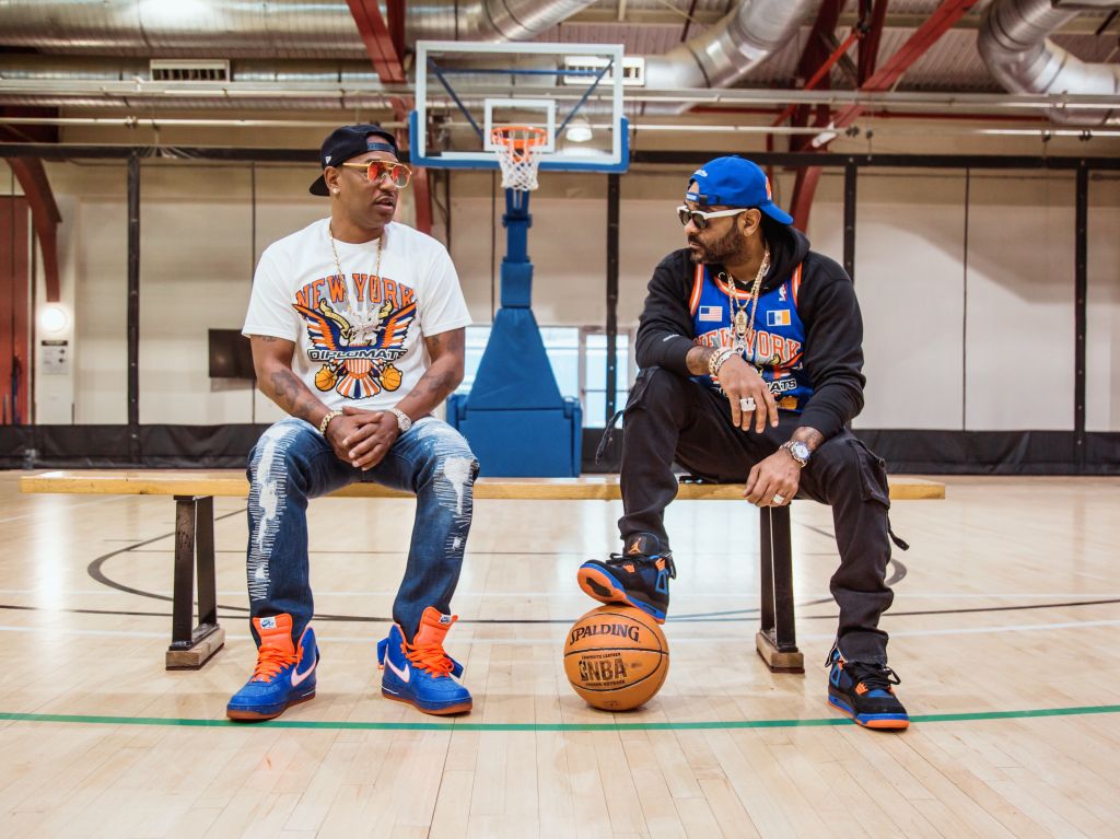 Dipset Unleashes Basketball-Themed Freestyle At Madison Square
