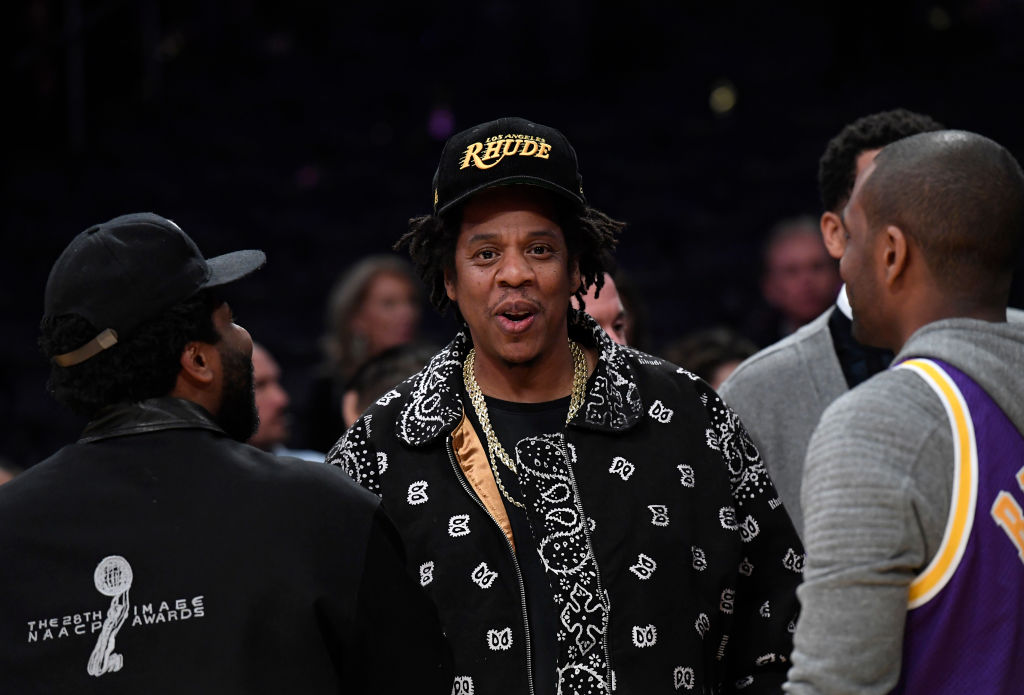 Celebrities At The Los Angeles Lakers Game