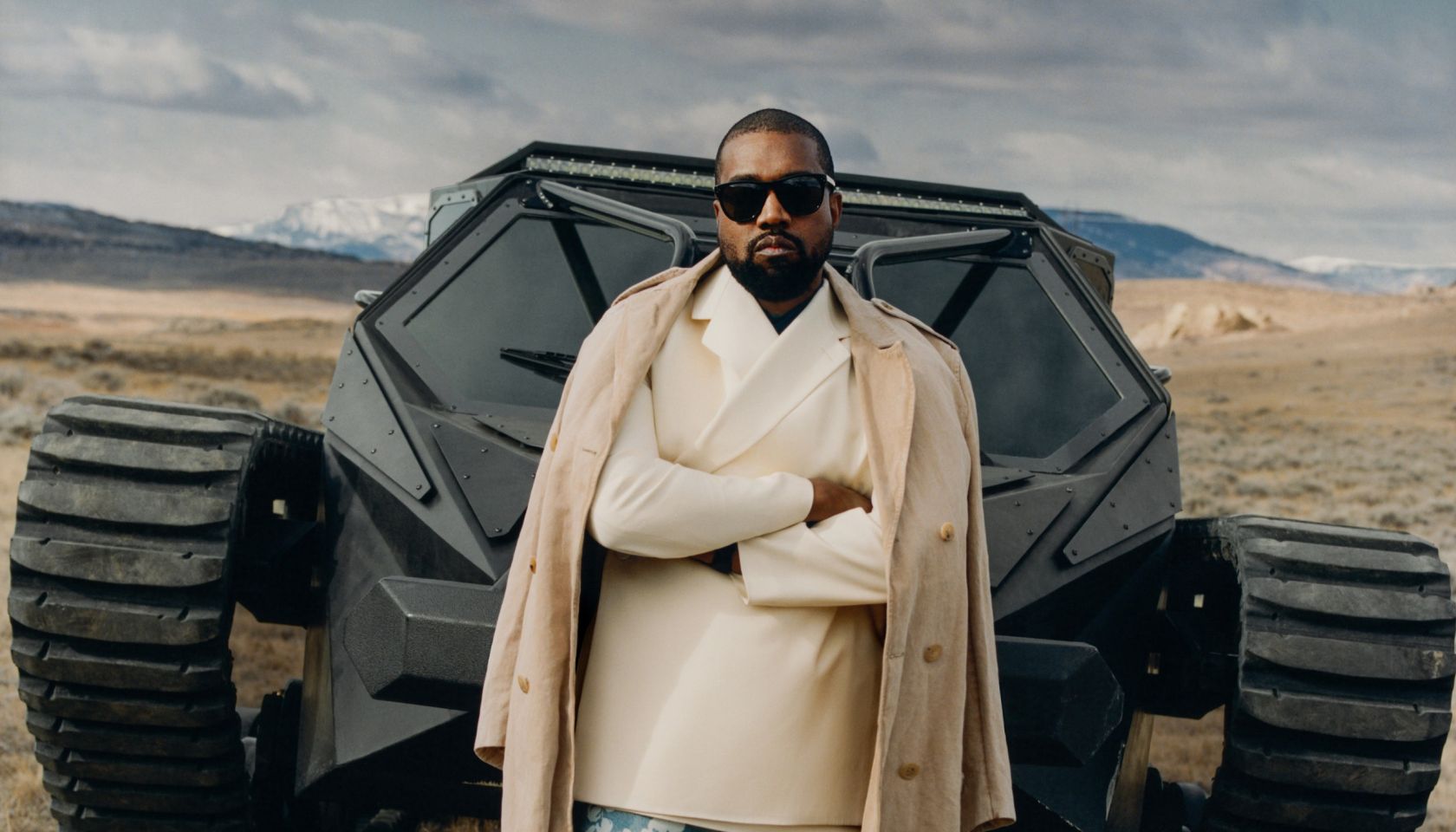 Kanye West in GQ May 2020