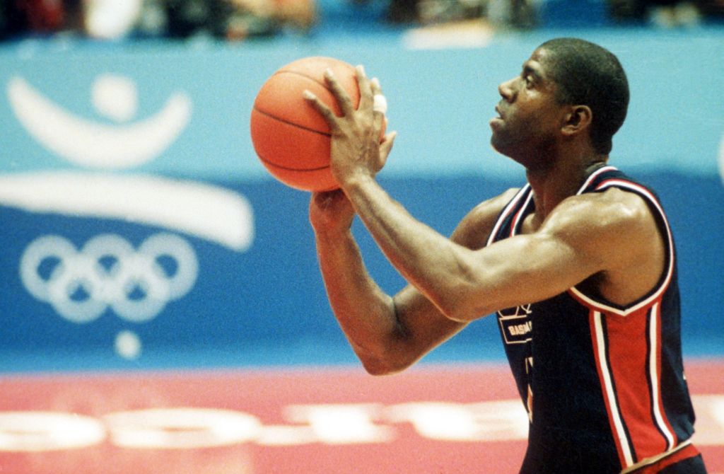 Barcelona 1992: Basketball USA - Kroatien 103 : 70