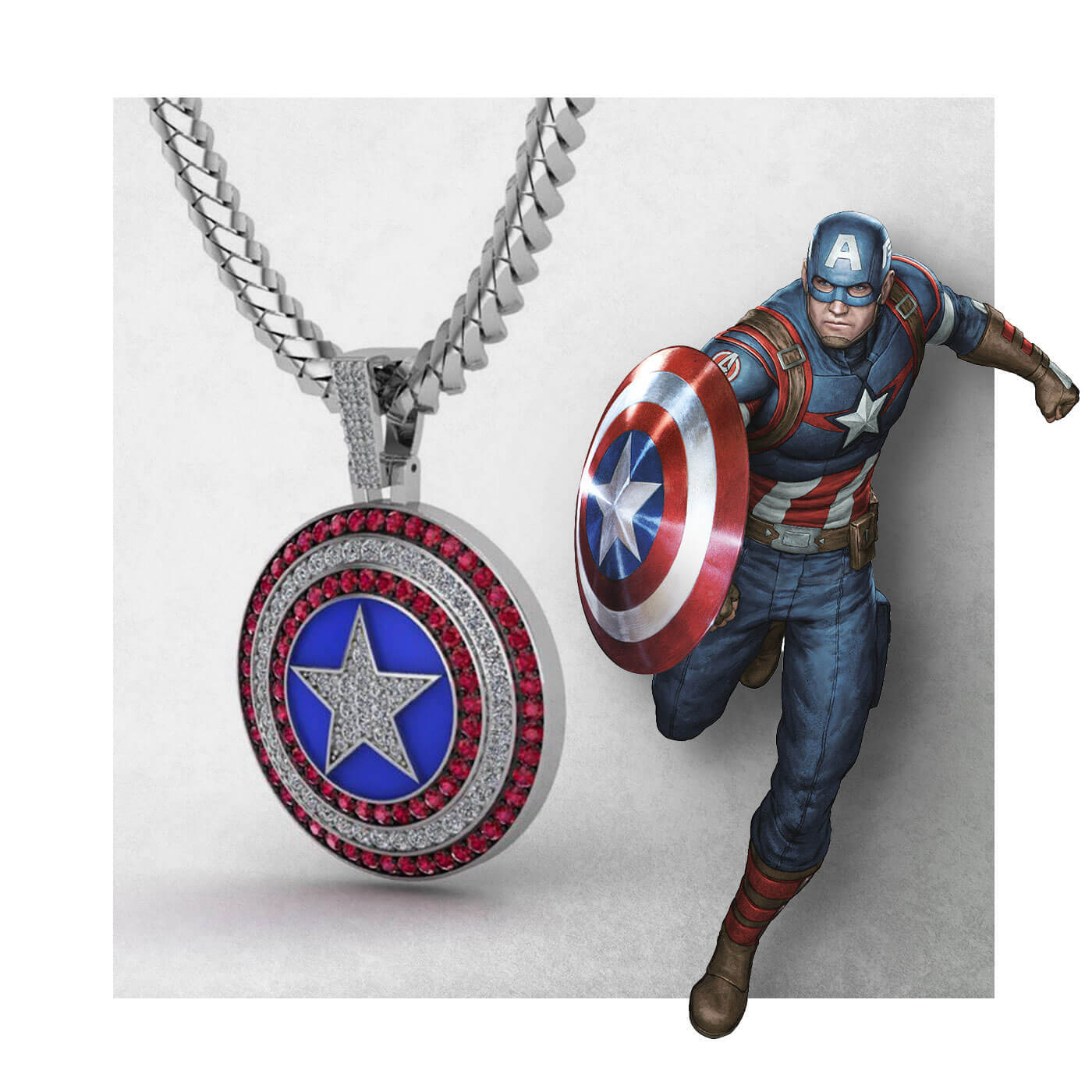 GLD x MARVEL Partner to Create Jewelry Based on Iconic Superheroes