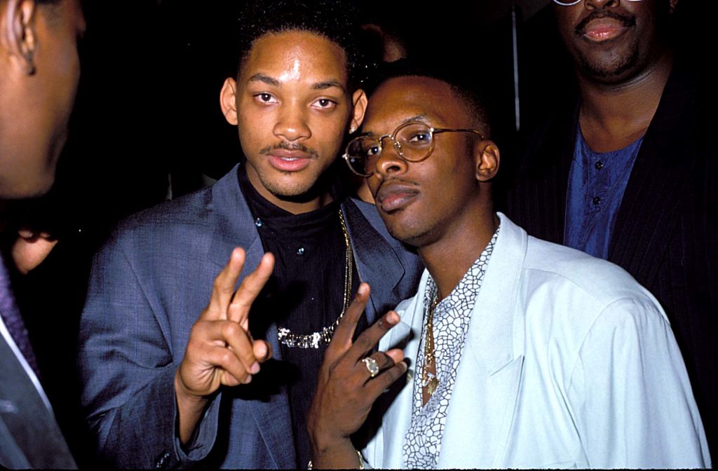 Will Smith And Jazzy Jeff At The 1991 Video Music Awards