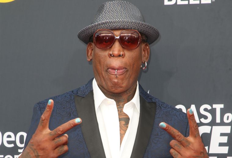 Dennis Rodman Ditching Practice for Hulk Hogan