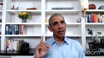 Former President Obama Participates In Virtual Town Hall On Policing In Wake Of George Floyd Death