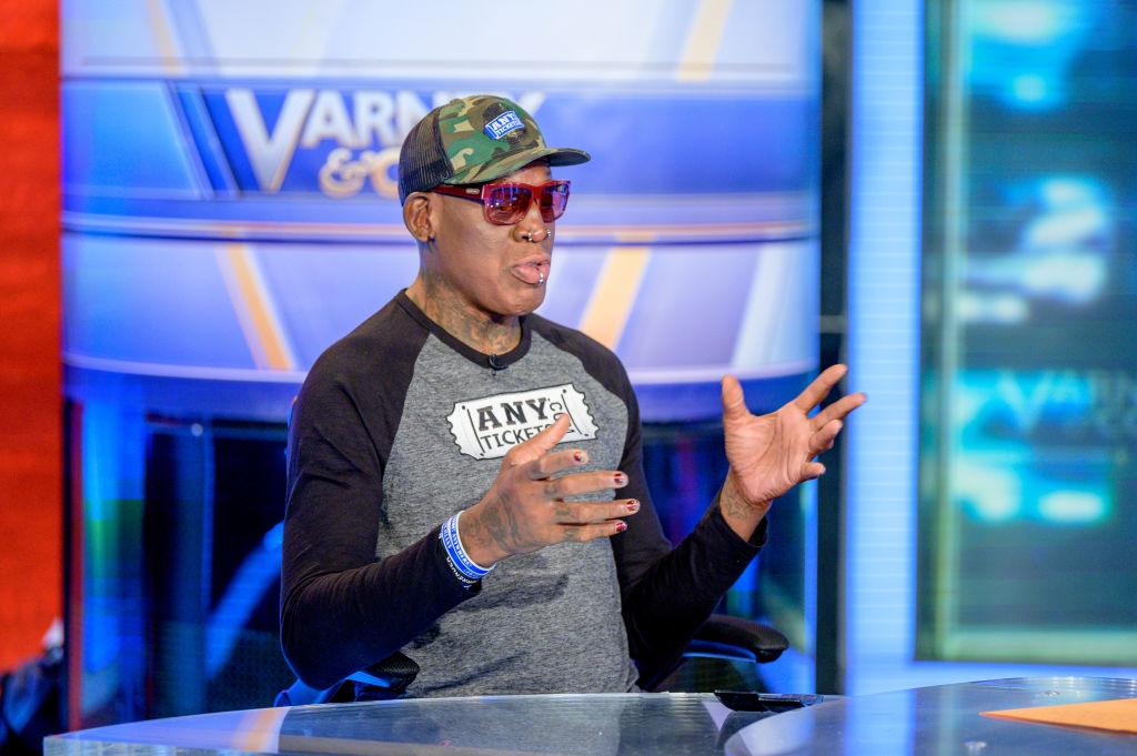 Dennis Rodman Visits "Varney & Co."