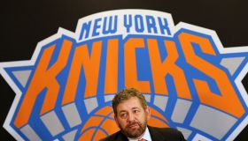 Phil Jackson. New York Knicks Press Conference. Madison Square Garden. New York. USA