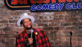 D.L. Hughley Performs At Stress Factory Comedy Club