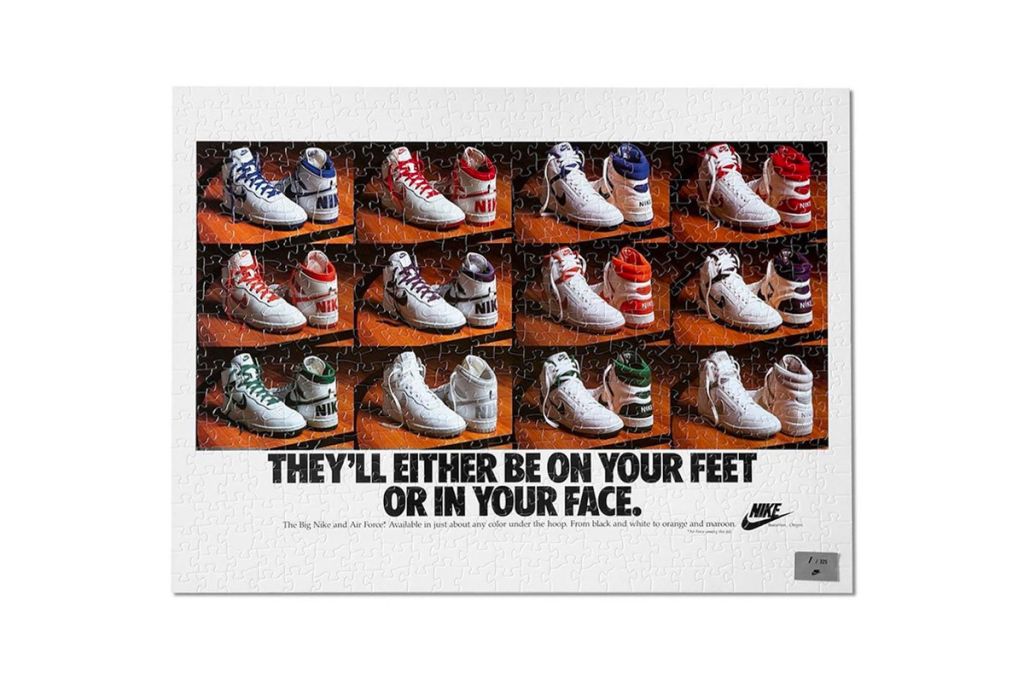 Nike Puzzle Vintage Ads