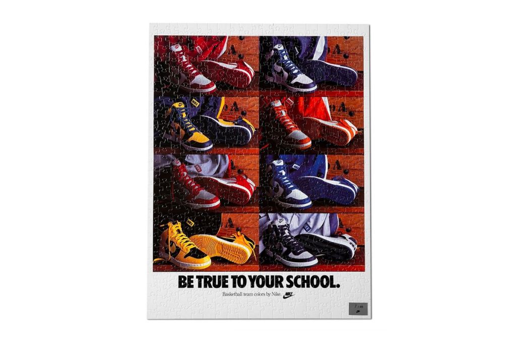 Nike Puzzle Vintage Ads