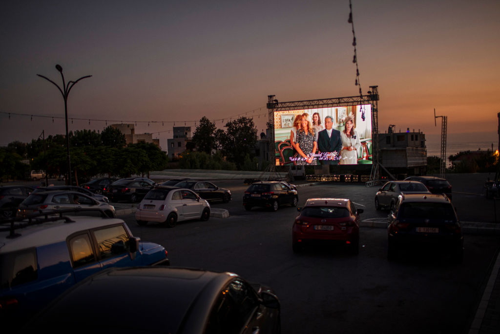 Beirut's Drive-In Cinema Brings Colour Amidst Economic Meltdown And Coronavirus Pandemic