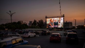 Beirut's Drive-In Cinema Brings Colour Amidst Economic Meltdown And Coronavirus Pandemic