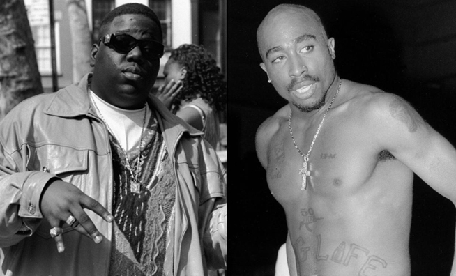 tupac biggie side by side