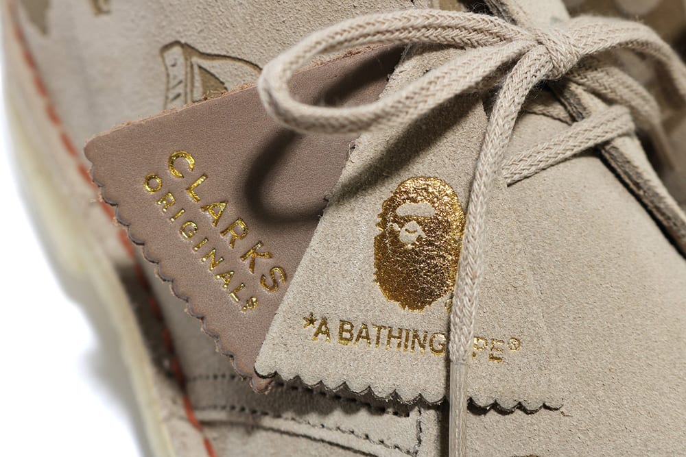 BAPE x Clarks