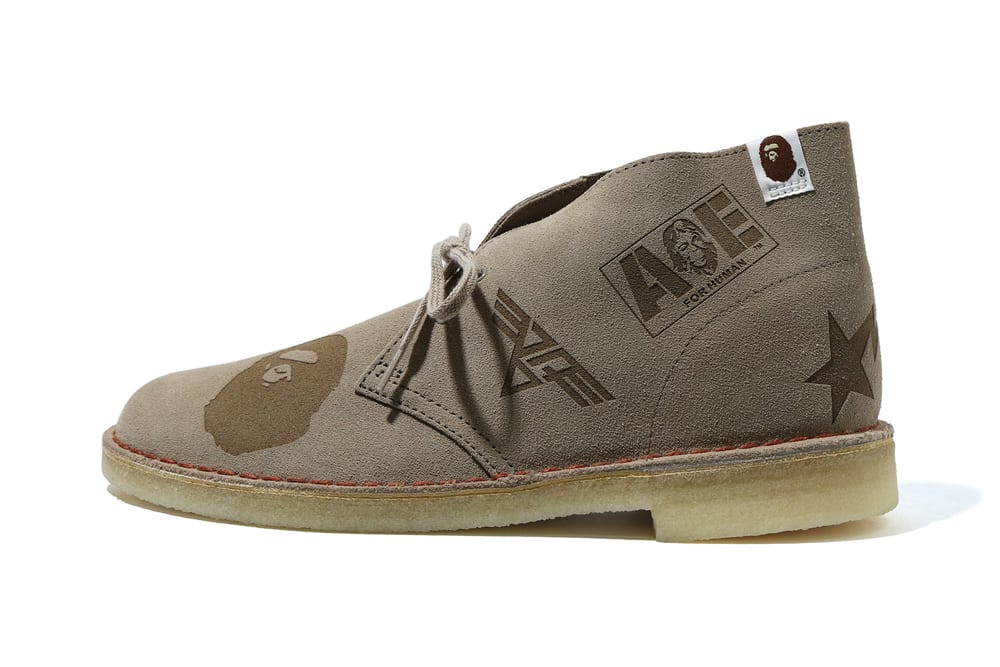 BAPE x Clarks