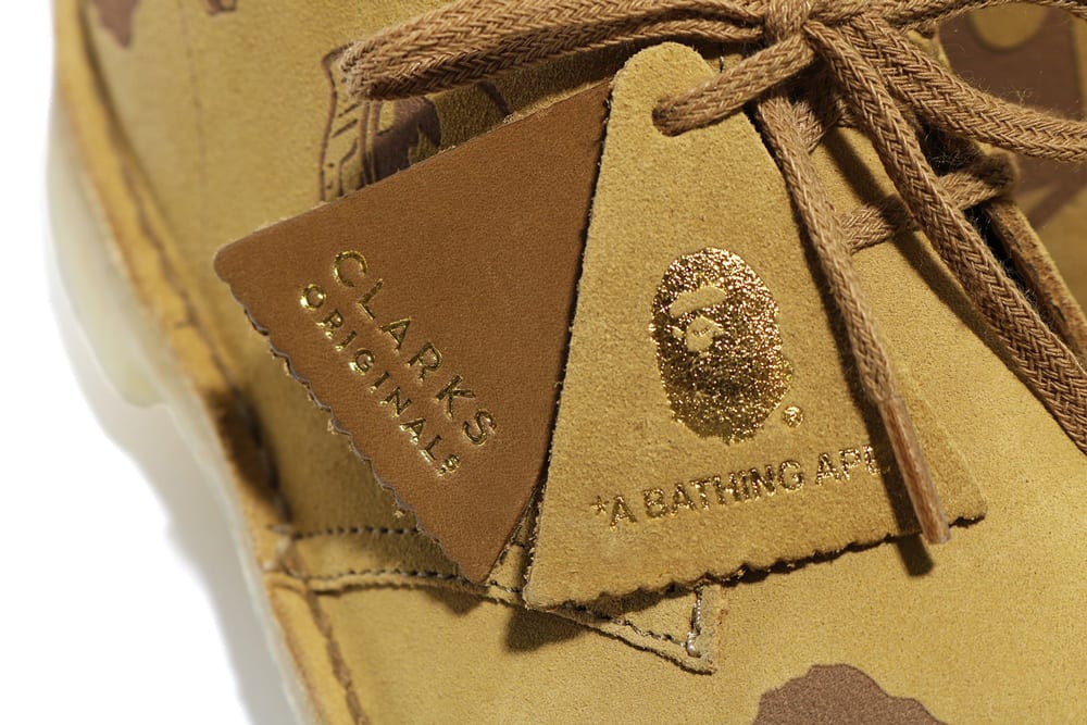 BAPE x Clarks