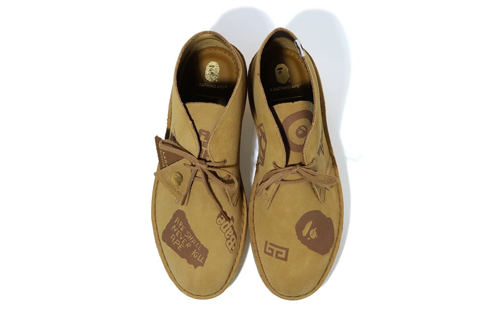 BAPE x Clarks